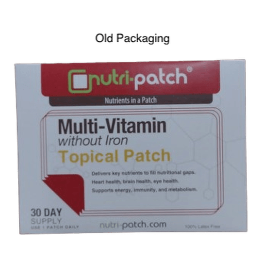 NutriPatch Multivitamin without Iron