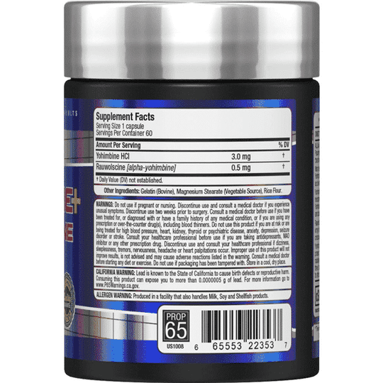 ALLMAX Nutrition Yohimbine + Rauwolscine