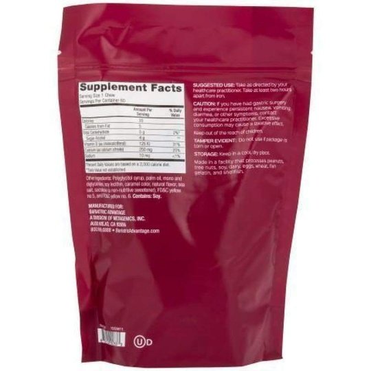 Bariatric Advantage Calcium Citrate Chewy Bites 250mg - Available in 3 Flavors!