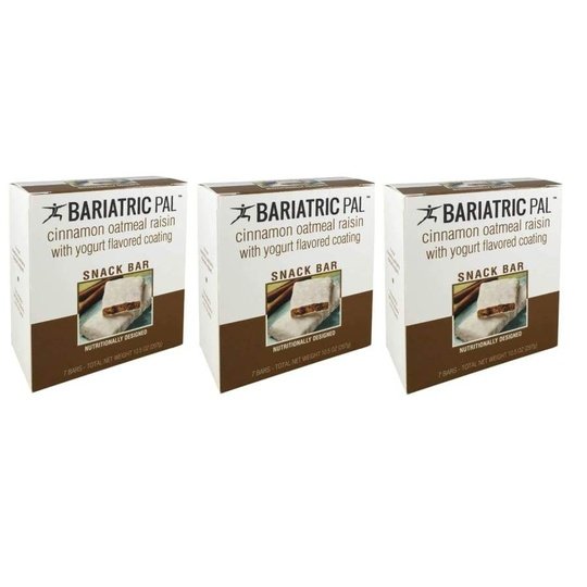 BariatricPal 10g Protein Snack Bars - Oatmeal Cinnamon Raisin