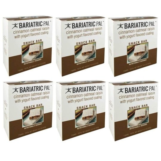 BariatricPal 10g Protein Snack Bars - Oatmeal Cinnamon Raisin