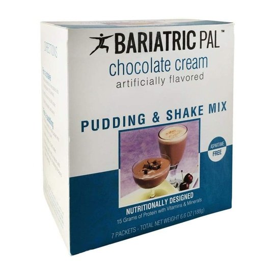 BariatricPal 15g Protein Shake or Pudding - Chocolate Cream (Aspartame Free)