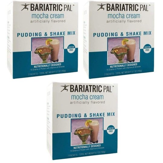 BariatricPal 15g Protein Shake or Pudding - Mocha Cream (Aspartame Free)