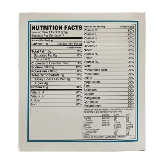 BariatricPal 15g Protein Shake or Pudding - Mocha Cream (Aspartame Free)