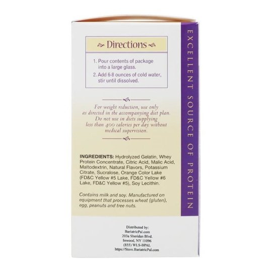 BariatricPal Fruit 15g Protein Drinks - Orangeade