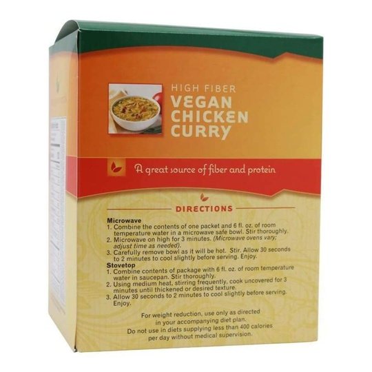 BariatricPal High Protein Light Entree - Vegan Chicken Curry