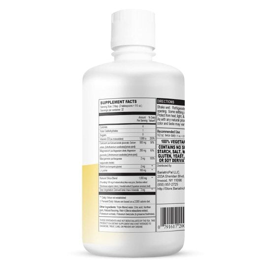 BariatricPal Liquid Advanced Calcium and Magnesium Supplement (Orange Vanilla Flavor)