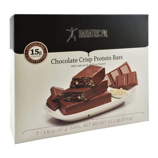 BariatricPal Low Carb Protein & Fiber Bars - Chocolate Crisp