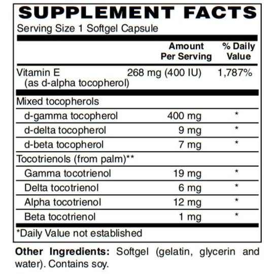 Perfect E - Easy Swallow Vitamin E Softgels by BariatricPal