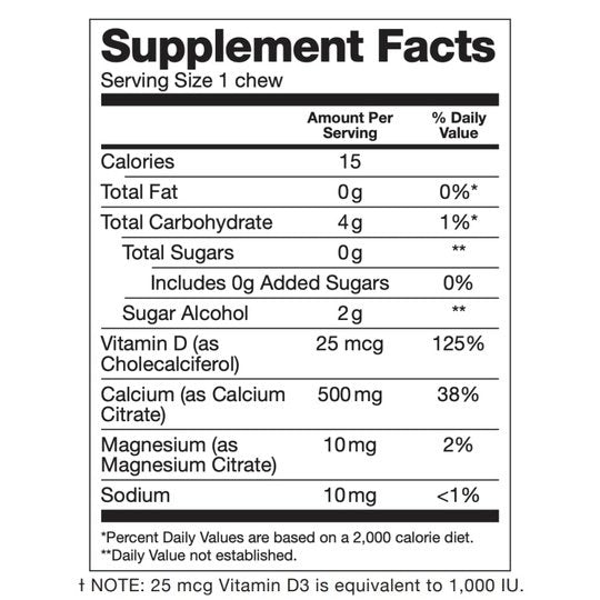 BariBursts Calcium Citrate by Bari Life - Watermelon