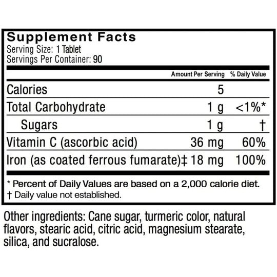 Celebrate Iron plus C - Available In 3 Flavors (18mg, 30mg & 60mg)