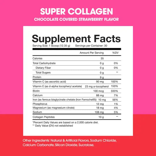 Super Collagen Protein Powder by Obvi - Caramel Macchiato