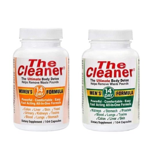 The Cleaner® His and Hers Formula Kit: The Ultimate Body Detox