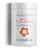 Multi Collagen Peptides Capsules Hydrolyzed Collagen Protein with Bone Broth & Vitamin C by Codeage