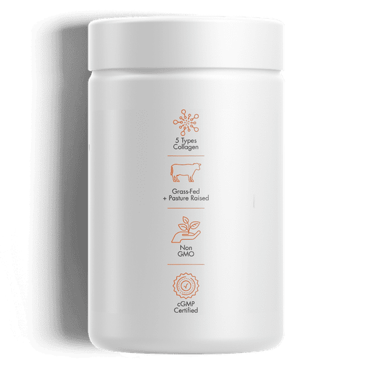 Multi Collagen Peptides Capsules Hydrolyzed Collagen Protein with Bone Broth & Vitamin C by Codeage