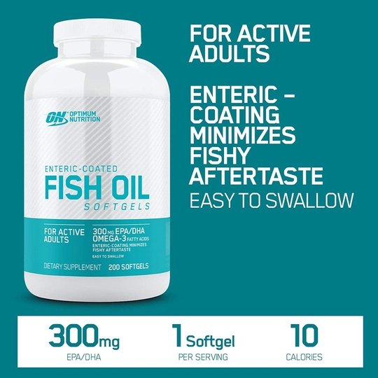 Optimum Nutrition Enteric Coated Fish Oil