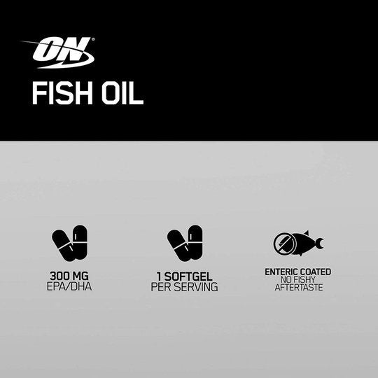 Optimum Nutrition Enteric Coated Fish Oil