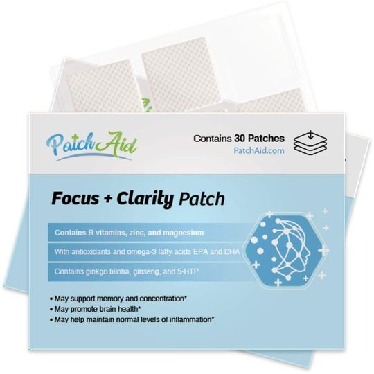 Focus and Clarity Vitamin Patch by PatchAid