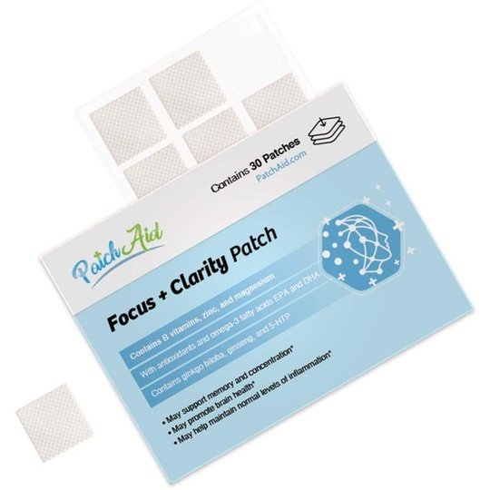 Focus and Clarity Vitamin Patch by PatchAid
