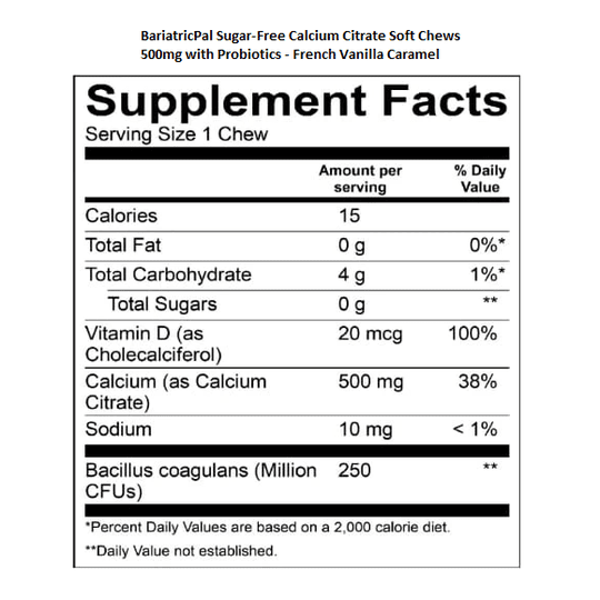 Gastric Band Complete Bariatric Vitamin Pack by BariatricPal - Chewables & Chews