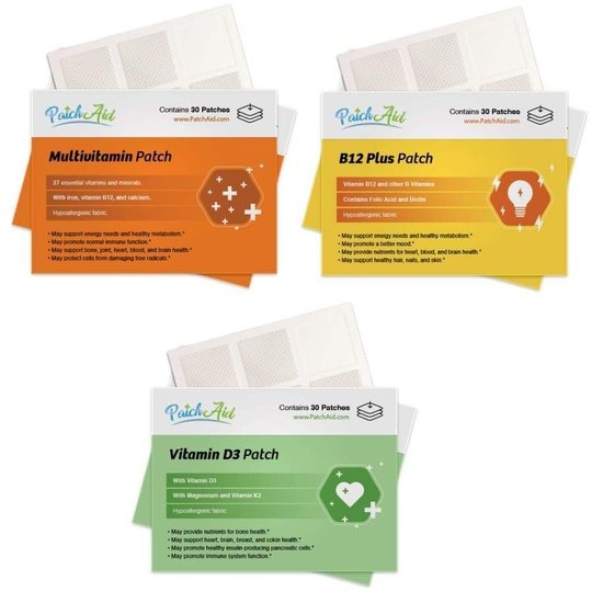 Gastric Sleeve Vitamin Patch Pack by PatchAid