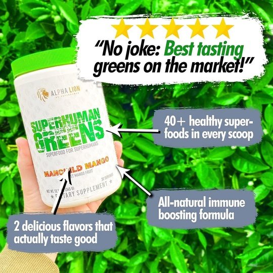 Alpha Lion SuperHuman Greens