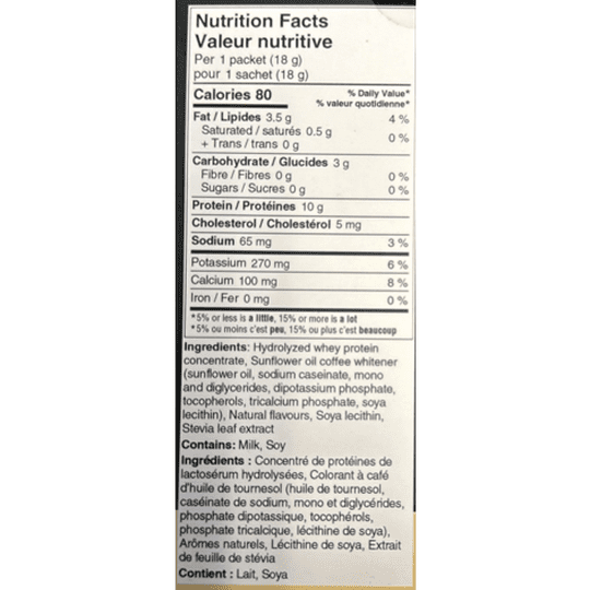 Protein Powder Creamer For Hot Coffee by Allo Nutrition