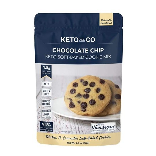 Keto Soft-Baked Cookie Mix by Keto and Co - Chocolate Chip