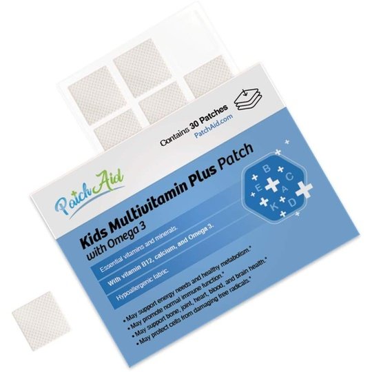 Kids Multivitamin Plus Topical Patch with Omega-3 by PatchAid