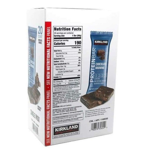 Kirkland Signature Protein Bars - Chocolate Brownie