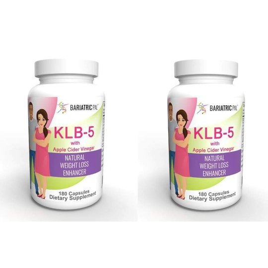 KLB-5 with Apple Cider Vinegar Natural Weight Loss Enhancer by BariatricPal