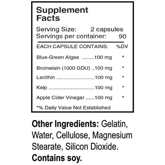 KLB-5 with Apple Cider Vinegar Natural Weight Loss Enhancer by BariatricPal