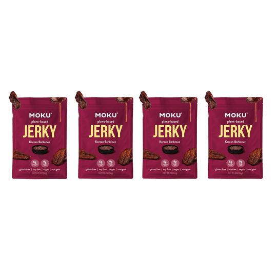 Plant-Based Mushroom Jerky by Moku Foods