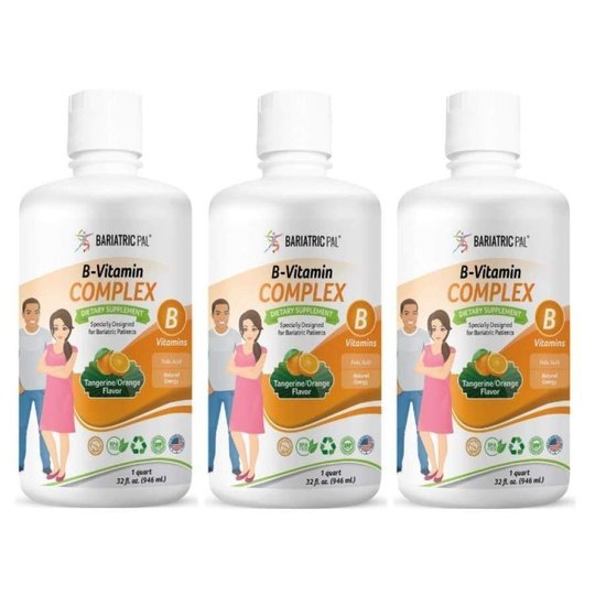 Liquid B-Vitamin Complex (Tangerine Orange Flavor) by BariatricPal