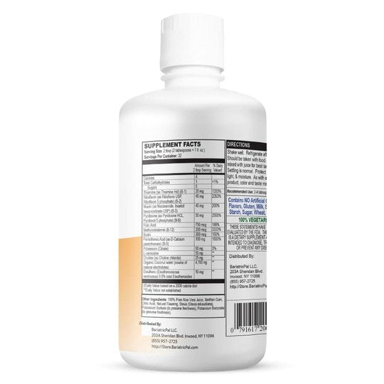 Liquid B-Vitamin Complex (Tangerine Orange Flavor) by BariatricPal