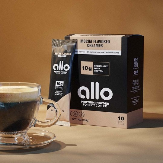 Protein Powder Creamer For Hot Coffee by Allo Nutrition