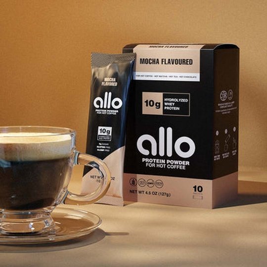 Protein Powder For Hot Coffee (Non-Creamer) by Allo Nutrition