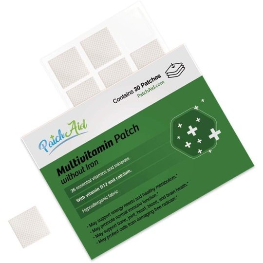 MultiVitamin Plus Topical Patch without Iron by PatchAid