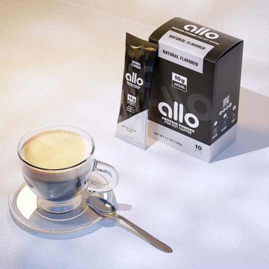 Protein Powder For Hot Coffee (Non-Creamer) by Allo Nutrition
