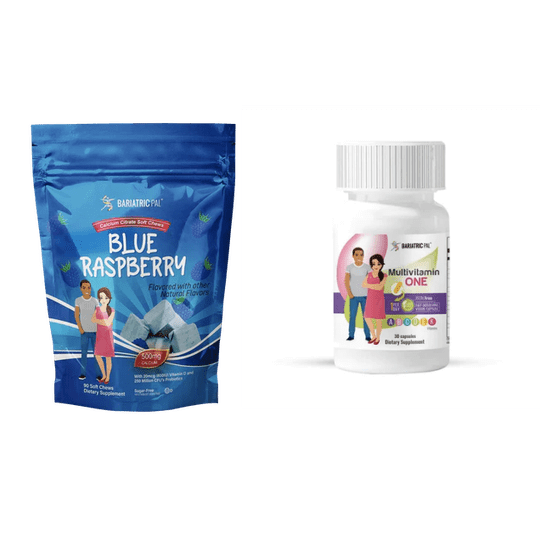 Gastric Bypass Complete Bariatric Vitamin Pack by BariatricPal - Capsules & Chews