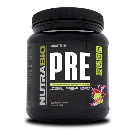 NutraBio Pre (Regular and Stim Free)