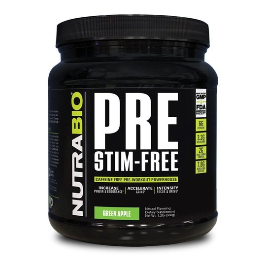 NutraBio Pre (Regular and Stim Free)