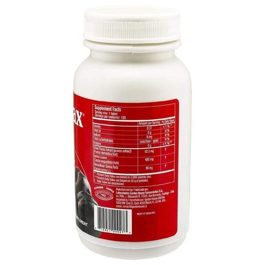 Prunelax Ciruelax Natural Laxative - Coated Tablets (150ct)