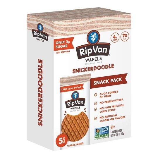 Rip Van Wafels - Snickerdoodle (Low-Sugar)