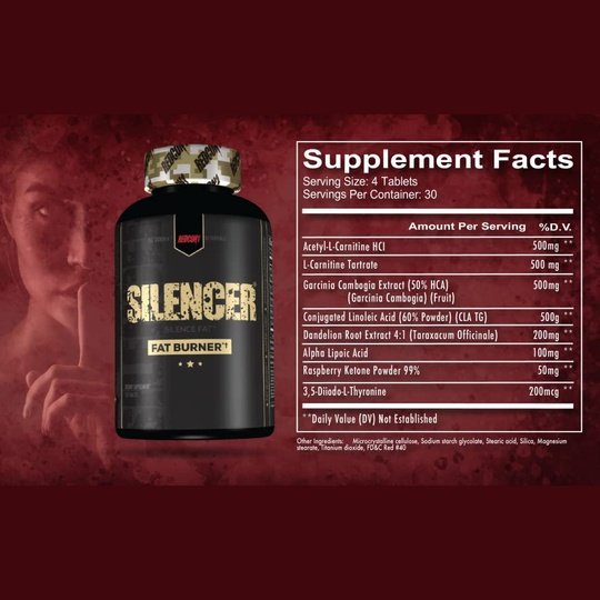 Redcon1 Silencer - Stim Free Fat Burner