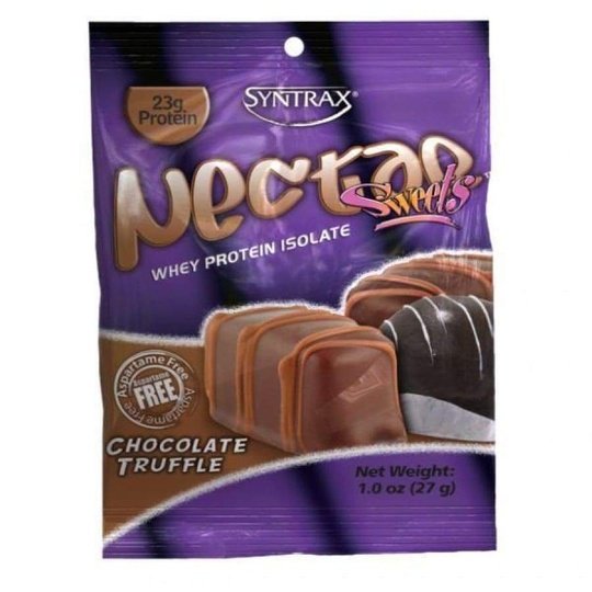 Syntrax Nectar Protein Powder Grab N' Go Box - Chocolate Truffle (12 Servings)