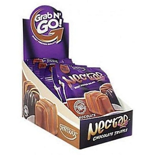 Syntrax Nectar Protein Powder Grab N' Go Box - Chocolate Truffle (12 Servings)