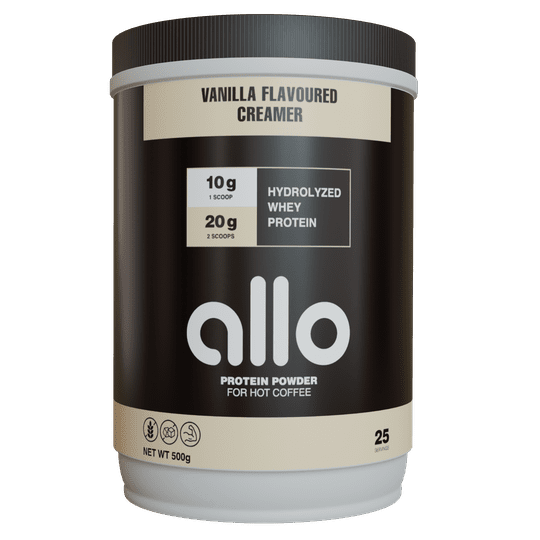 Protein Powder Creamer For Hot Coffee by Allo Nutrition