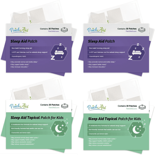 Family Bedtime Vitamin Patch Pack by PatchAid